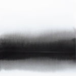 Meditation Nr. 22 (2025), 40 x 50cm, ink on 300g aquarelle paper