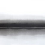 Meditation Nr. 28 (2025), 50x70cm ink on 300g aquarelle paper