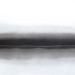 Meditation Nr. 28 (2025), 50x70cm ink on 300g aquarelle paper